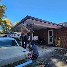 Dark-Bronze-Gutters-Guards-Installed-In-Scottsburg-Indiana-Pro-Restoration-Plus 2