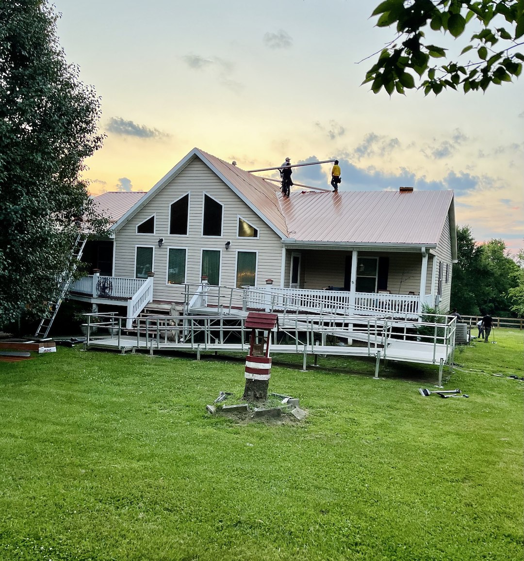 Upgrading To A Stunning Copper Metal Roof In Greenville, IN | Pro Restoration Plus